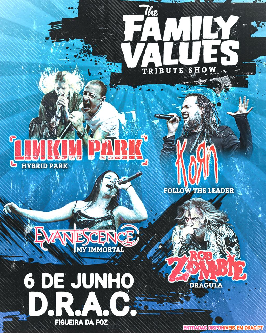 THE FAMILY VALUES - TRIBUTE SHOW